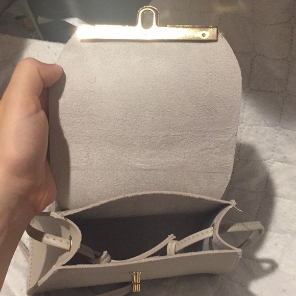 mini bag light grey and gold - Picture 3 of 5